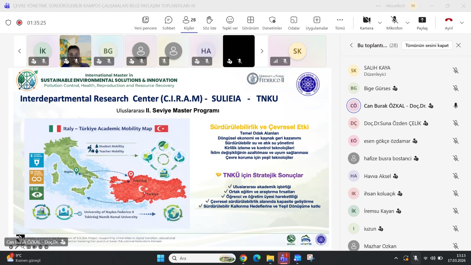Namık Kemal Üniversitesi18